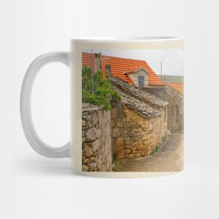 Loziscz Village in Brac, Croatia Mug